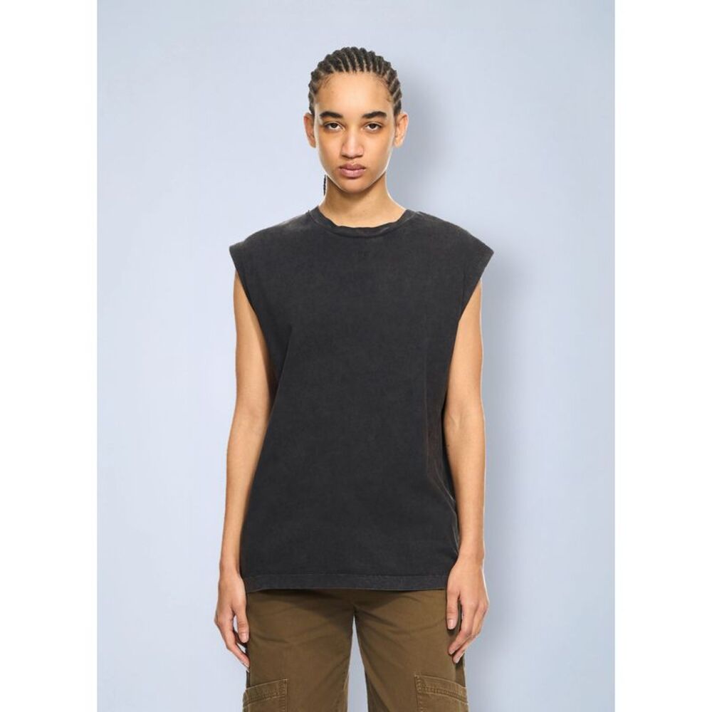 Off-White Women Butterfly Patch Open Back Tank Top